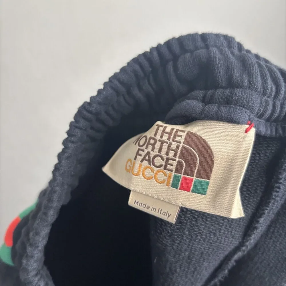 Gucci x The North Face Black Stripe Joggers